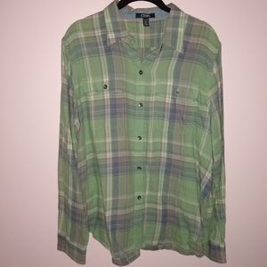 Plaid Button Down Shirt